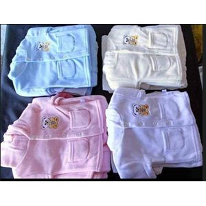 8pcs fleece receiving set
