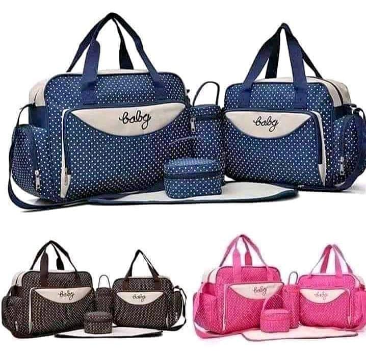 5 in 1 Baby Diaper Bags