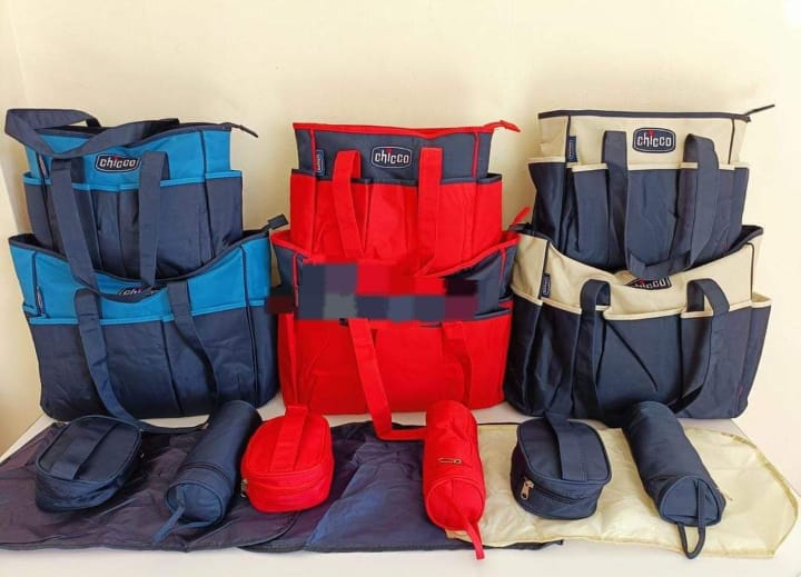 5 in 1 Chicco Baby Diaper Bags