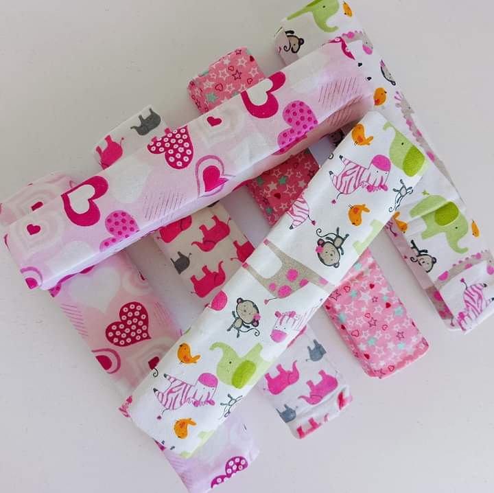 6 pack medium baby flannels