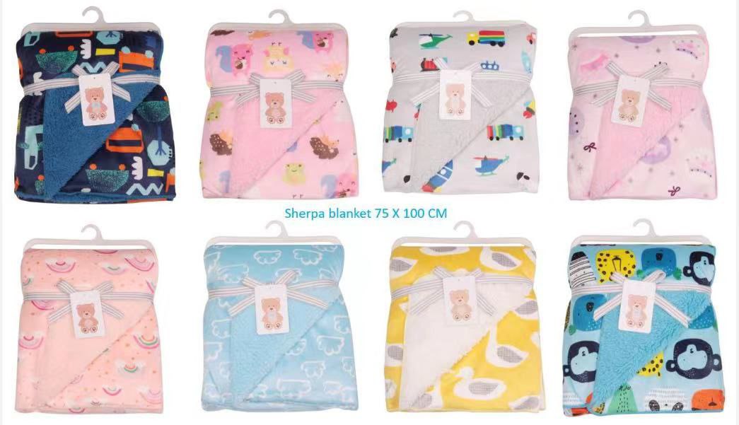 Baby fleece blankets