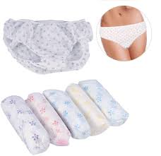 Disposable maternity pants