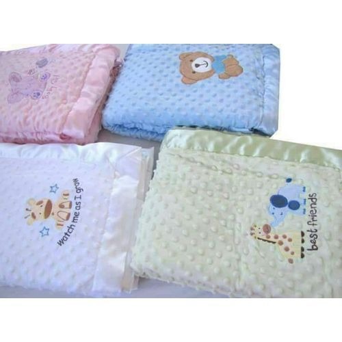 Dotted baby shawls