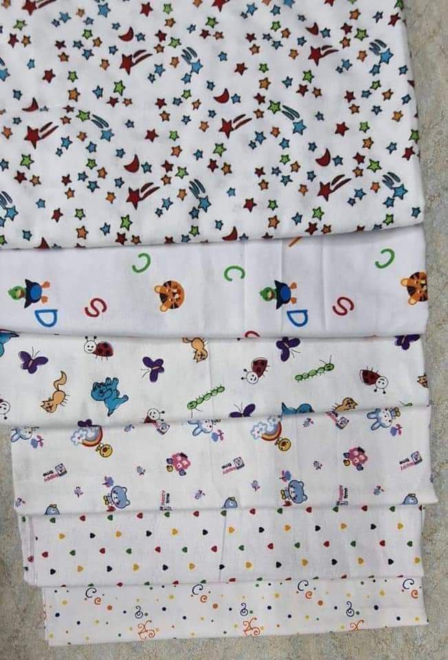 Extra large baby flannels / wrappers 