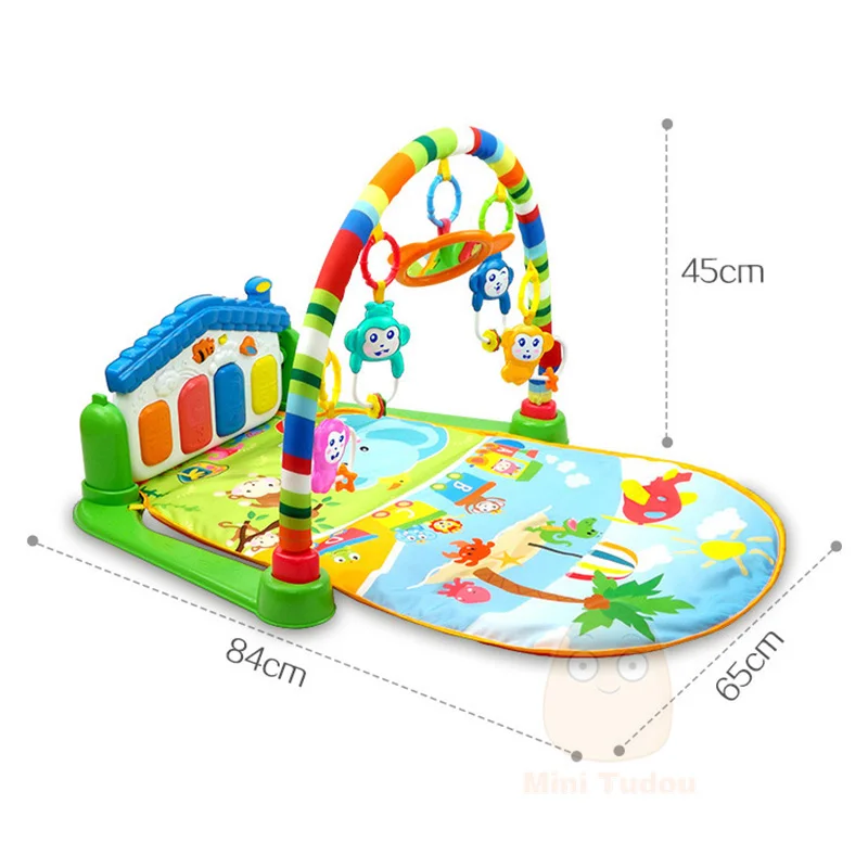 Piano fitness rack / piano playmat