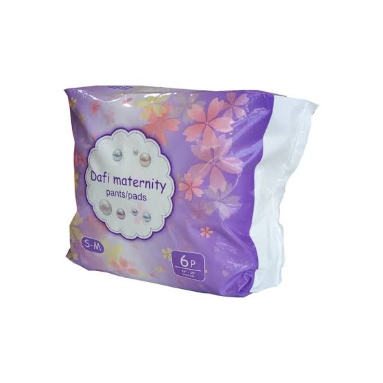 Small Dafi maternity pants/ pads