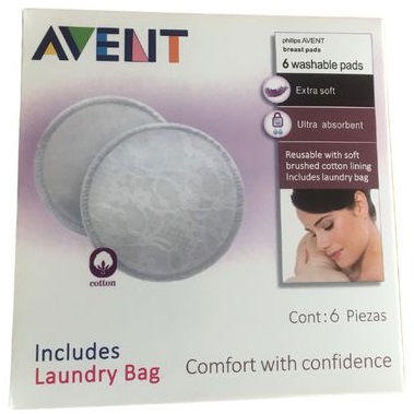 Washable breast pads